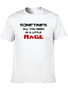 RAGE Lightweight Cotton T-Shirt – Daily Comfort Graphic Shirt