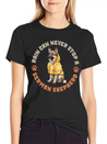 Rain Can Never Stop A German Shepherd Lightweight Cotton T-Shirt – Daily Comfort Graphic Shirt