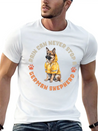 Rain Can Never Stop A German Shepherd Lightweight Cotton T-Shirt – Daily Comfort Graphic Shirt