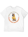 Rain Can Never Stop A German Shepherd Lightweight Cotton T-Shirt – Daily Comfort Graphic Shirt