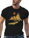 Rainbow Dots Hills Lightweight Cotton T-Shirt – Daily Comfort Graphic Shirt