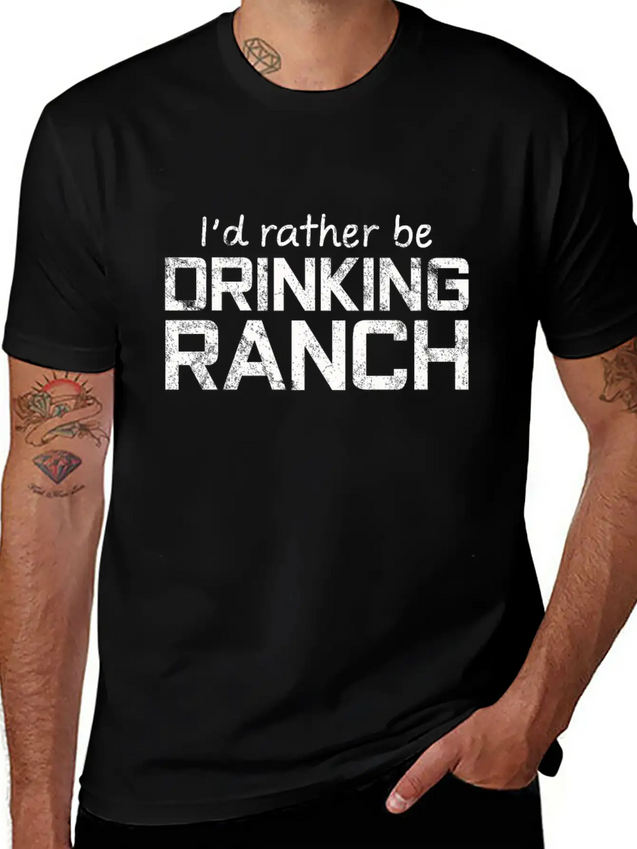 Ranch Shirts Lightweight Cotton T-Shirt – Daily Comfort Graphic Shirt