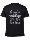 Reading Read Books Book Literature Book Gift Lightweight Cotton T-Shirt – Daily Comfort Graphic Shirt
