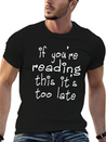 Reading Read Books Book Literature Book Gift Lightweight Cotton T-Shirt – Daily Comfort Graphic Shirt