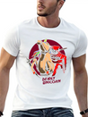 Reaper Horror Rock Unicorn Lightweight Cotton T-Shirt – Daily Comfort Graphic Shirt