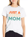 Reggae Just A Reggae Mom Lightweight Cotton T-Shirt – Daily Comfort Graphic Shirt