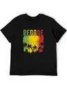 Reggae Lightweight Cotton T-Shirt – Daily Comfort Graphic Shirt
