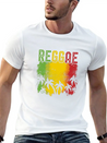 Reggae Lightweight Cotton T-Shirt – Daily Comfort Graphic Shirt