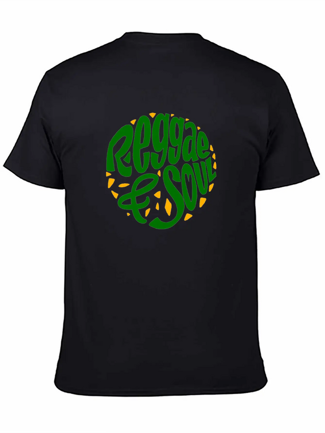 Reggae & Soul Print | Jamaican Flag Or Jamaica Lightweight Cotton T-Shirt – Daily Comfort Graphic Shirt