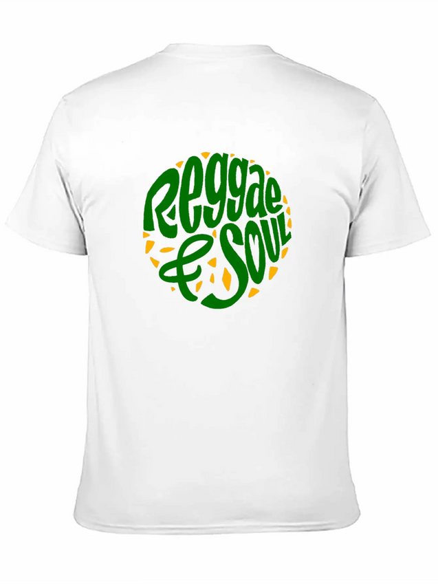 Reggae & Soul Print | Jamaican Flag Or Jamaica Lightweight Cotton T-Shirt – Daily Comfort Graphic Shirt