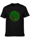 Reggae & Soul Print | Jamaican Flag Or Jamaica Lightweight Cotton T-Shirt – Daily Comfort Graphic Shirt