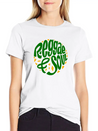 Reggae & Soul Print | Jamaican Flag Or Jamaica Lightweight Cotton T-Shirt – Daily Comfort Graphic Shirt