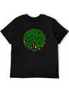 Reggae & Soul Print | Jamaican Flag Or Jamaica Lightweight Cotton T-Shirt – Daily Comfort Graphic Shirt