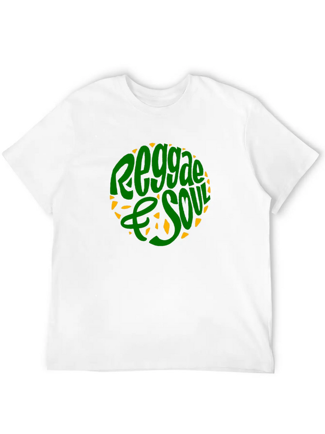 Reggae & Soul Print | Jamaican Flag Or Jamaica Lightweight Cotton T-Shirt – Daily Comfort Graphic Shirt