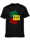 REGGAE TAPES Lightweight Cotton T-Shirt – Daily Comfort Graphic Shirt