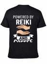 Reiki Healer Energy Healing Music Master Stone Lightweight Cotton T-Shirt – Daily Comfort Graphic Shirt