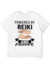 Reiki Healer Energy Healing Music Master Stone Lightweight Cotton T-Shirt – Daily Comfort Graphic Shirt