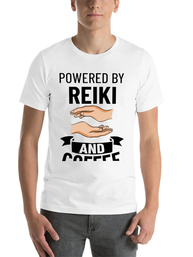 Reiki Healer Energy Healing Music Master Stone Lightweight Cotton T-Shirt – Daily Comfort Graphic Shirt