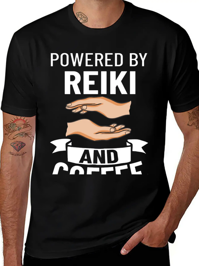 Reiki Healer Energy Healing Music Master Stone Lightweight Cotton T-Shirt – Daily Comfort Graphic Shirt