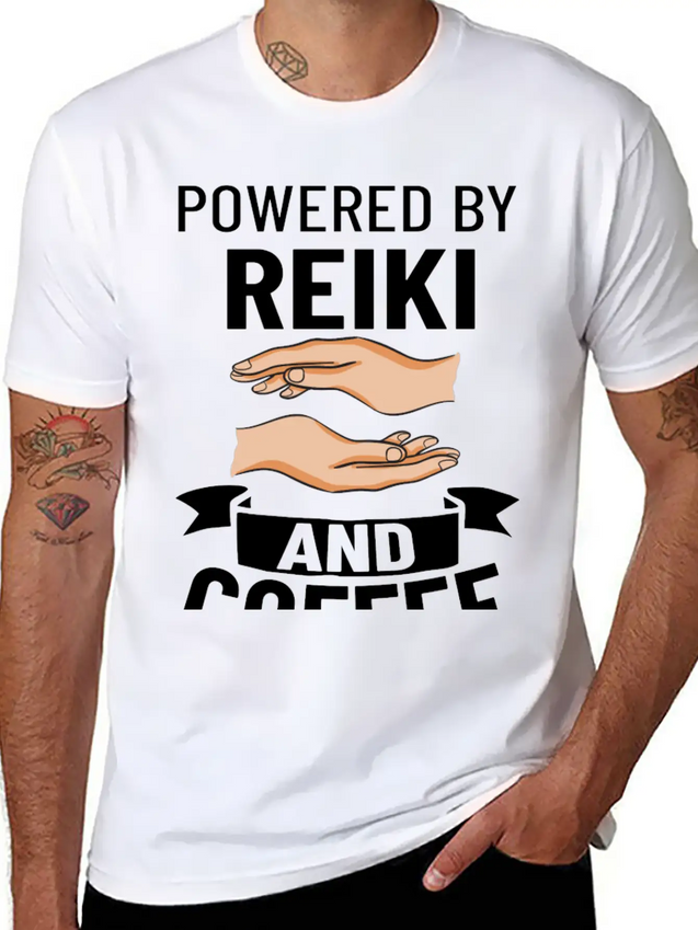 Reiki Healer Energy Healing Music Master Stone Lightweight Cotton T-Shirt – Daily Comfort Graphic Shirt