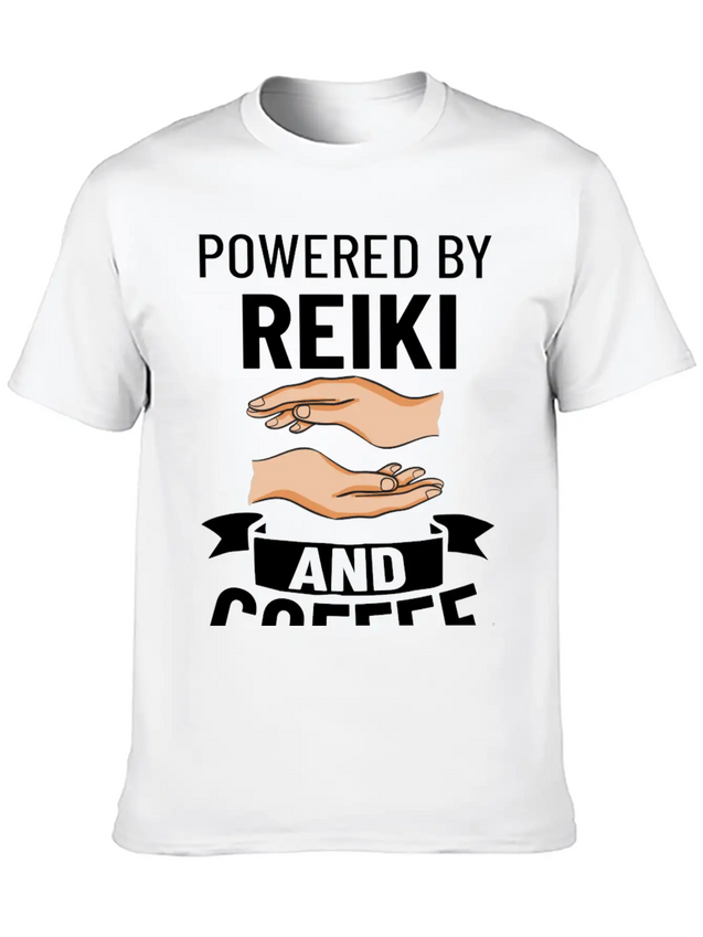 Reiki Healer Energy Healing Music Master Stone Lightweight Cotton T-Shirt – Daily Comfort Graphic Shirt