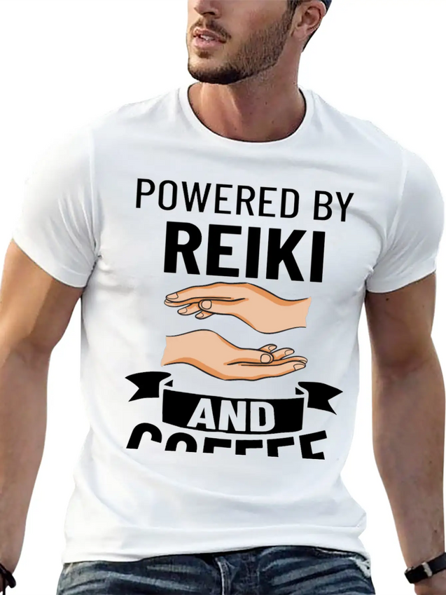 Reiki Healer Energy Healing Music Master Stone Lightweight Cotton T-Shirt – Daily Comfort Graphic Shirt