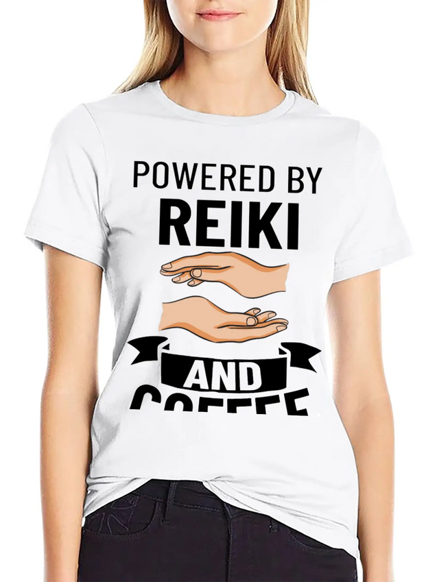 Reiki Healer Energy Healing Music Master Stone Lightweight Cotton T-Shirt – Daily Comfort Graphic Shirt