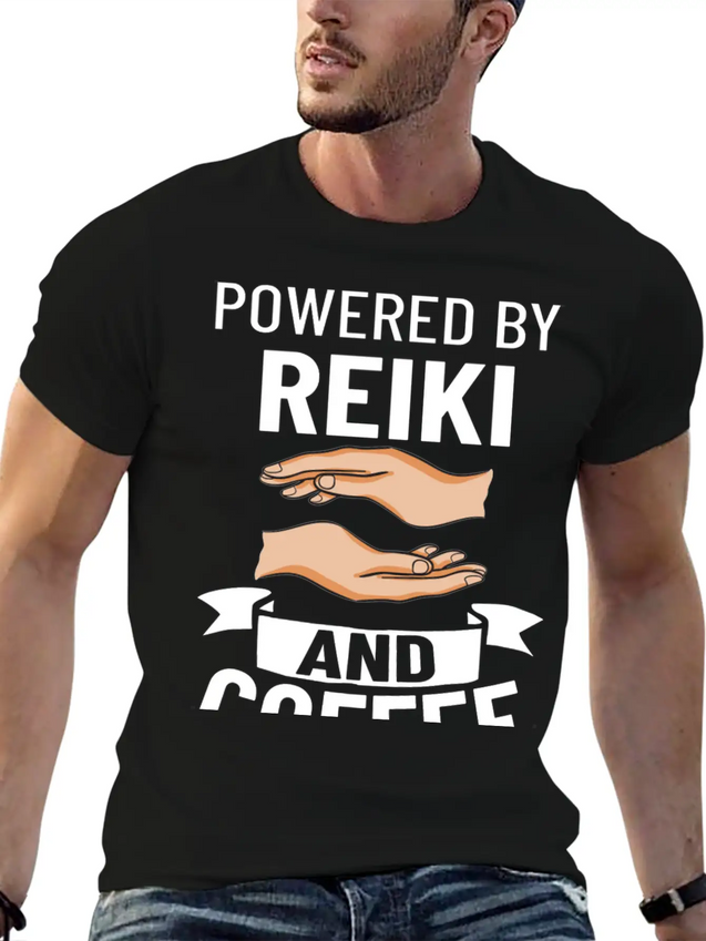 Reiki Healer Energy Healing Music Master Stone Lightweight Cotton T-Shirt – Daily Comfort Graphic Shirt