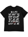 Responsible Lightweight Cotton T-Shirt – Daily Comfort Graphic Shirt