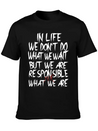 Responsible Lightweight Cotton T-Shirt – Daily Comfort Graphic Shirt