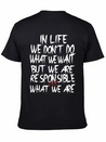 Responsible Lightweight Cotton T-Shirt – Daily Comfort Graphic Shirt