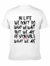 Responsible Lightweight Cotton T-Shirt – Daily Comfort Graphic Shirt
