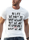 Responsible Lightweight Cotton T-Shirt – Daily Comfort Graphic Shirt