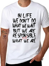 Responsible Lightweight Cotton T-Shirt – Daily Comfort Graphic Shirt