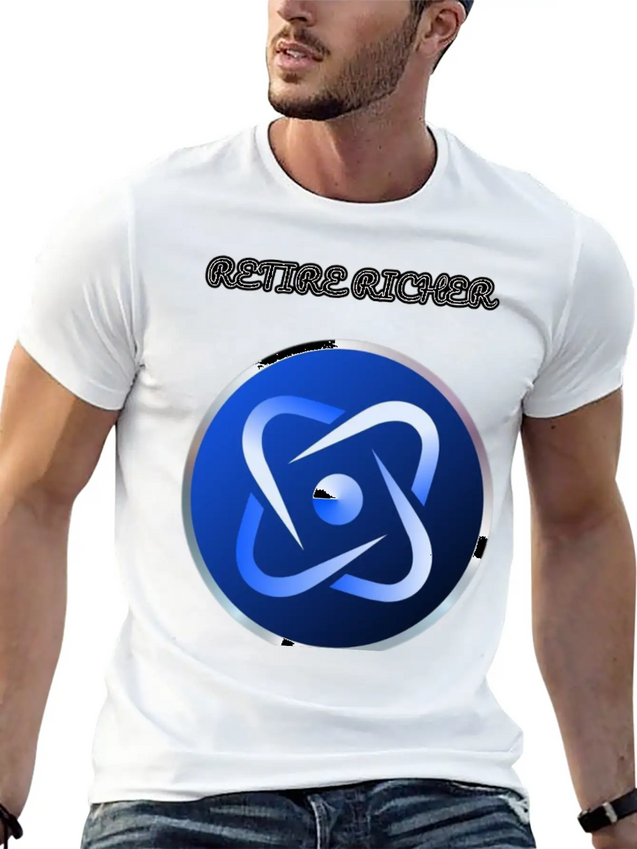 Retire Richer Lightweight Cotton T-Shirt – Daily Comfort Graphic Shirt
