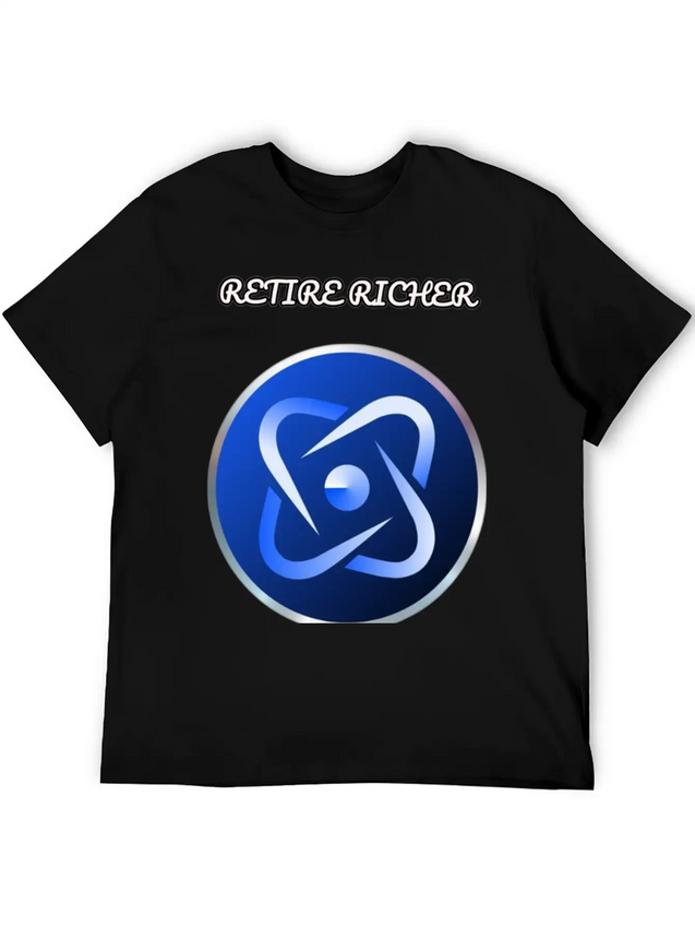 Retire Richer Lightweight Cotton T-Shirt – Daily Comfort Graphic Shirt