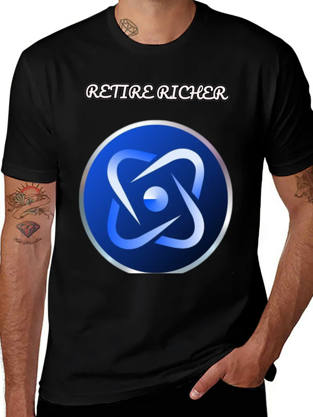Retire Richer Lightweight Cotton T-Shirt – Daily Comfort Graphic Shirt