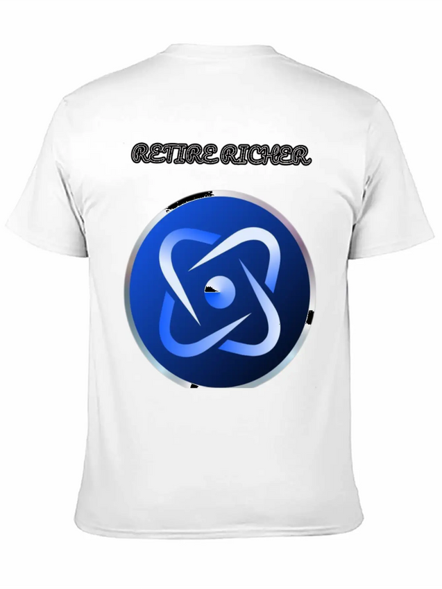 Retire Richer Lightweight Cotton T-Shirt – Daily Comfort Graphic Shirt