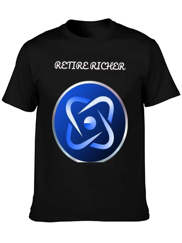 Retire Richer Lightweight Cotton T-Shirt – Daily Comfort Graphic Shirt