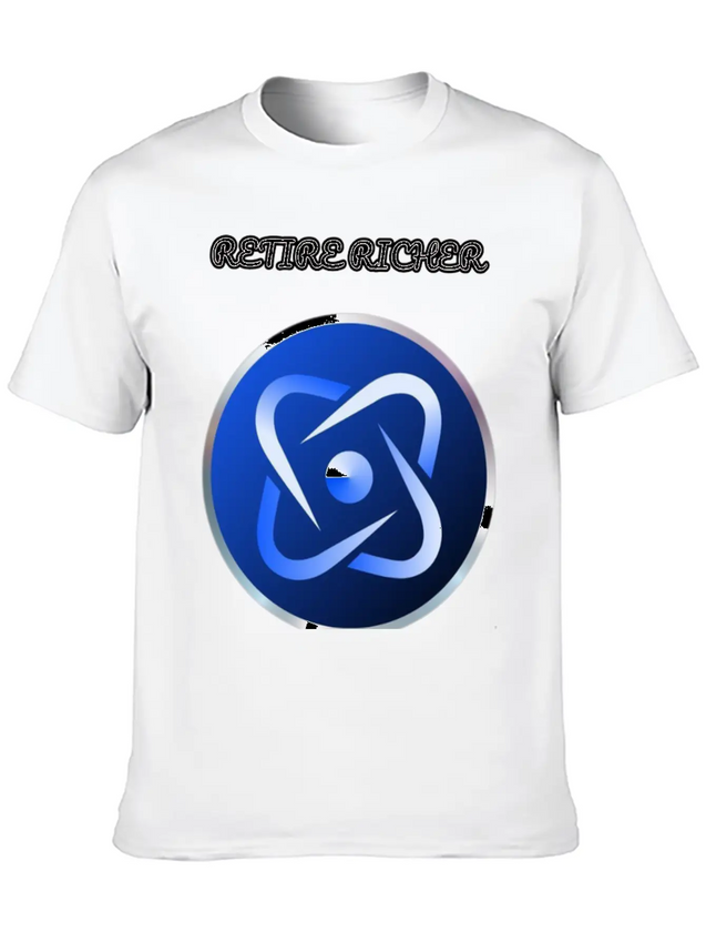 Retire Richer Lightweight Cotton T-Shirt – Daily Comfort Graphic Shirt