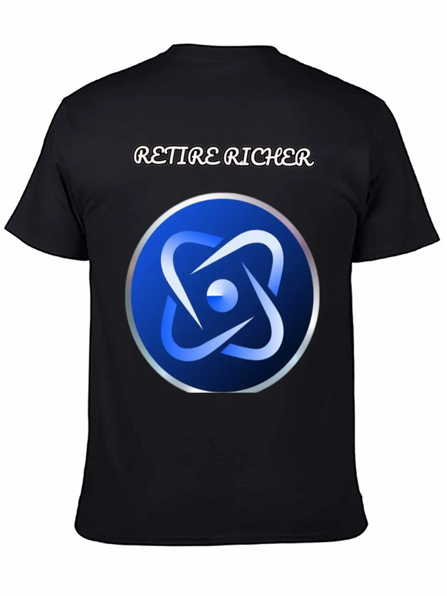 Retire Richer Lightweight Cotton T-Shirt – Daily Comfort Graphic Shirt