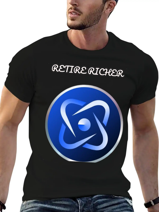 Retire Richer Lightweight Cotton T-Shirt – Daily Comfort Graphic Shirt