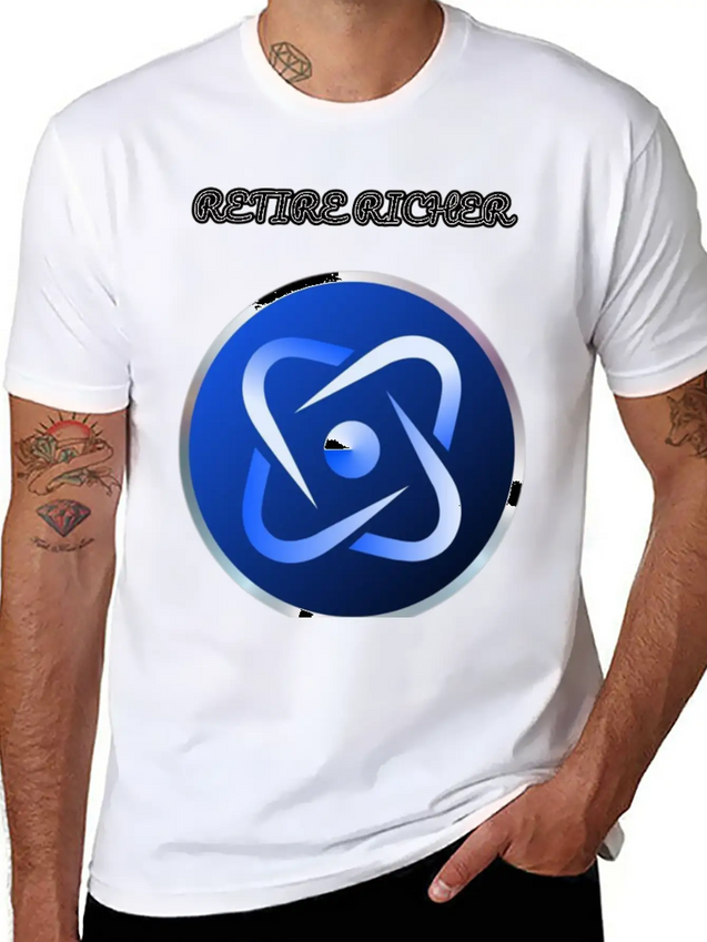 Retire Richer Lightweight Cotton T-Shirt – Daily Comfort Graphic Shirt