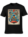 Retro 60s Lightweight Cotton T-Shirt – Daily Comfort Graphic Shirt