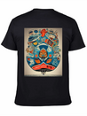 Retro 60s Lightweight Cotton T-Shirt – Daily Comfort Graphic Shirt