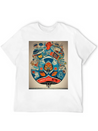 Retro 60s Lightweight Cotton T-Shirt – Daily Comfort Graphic Shirt