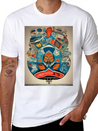 Retro 60s Lightweight Cotton T-Shirt – Daily Comfort Graphic Shirt