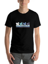 Retro Butterfly Gradient Lightweight Cotton T-Shirt – Daily Comfort Graphic Shirt