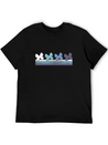 Retro Butterfly Gradient Lightweight Cotton T-Shirt – Daily Comfort Graphic Shirt