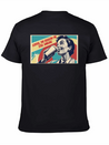Retro Coffee The Reason I'm Smiling Lightweight Cotton T-Shirt – Daily Comfort Graphic Shirt